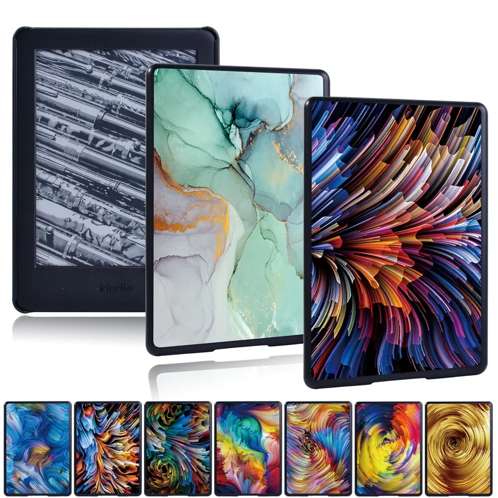 

Anti-drop Watercolor SeriesTablet Case Plastic Back Shell for Kindle Paperwhite 1/2/3/4/Kindle 8th 2016/Kindle 10th Gen 2019