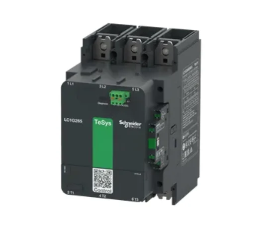 

LC1G400KUEN высокомощный контактор, TeSys Giga, 3 полюса (3NO), Φ = 440V 400A, стандартная версия, 100…250V широкополосная Катушка AC/DC