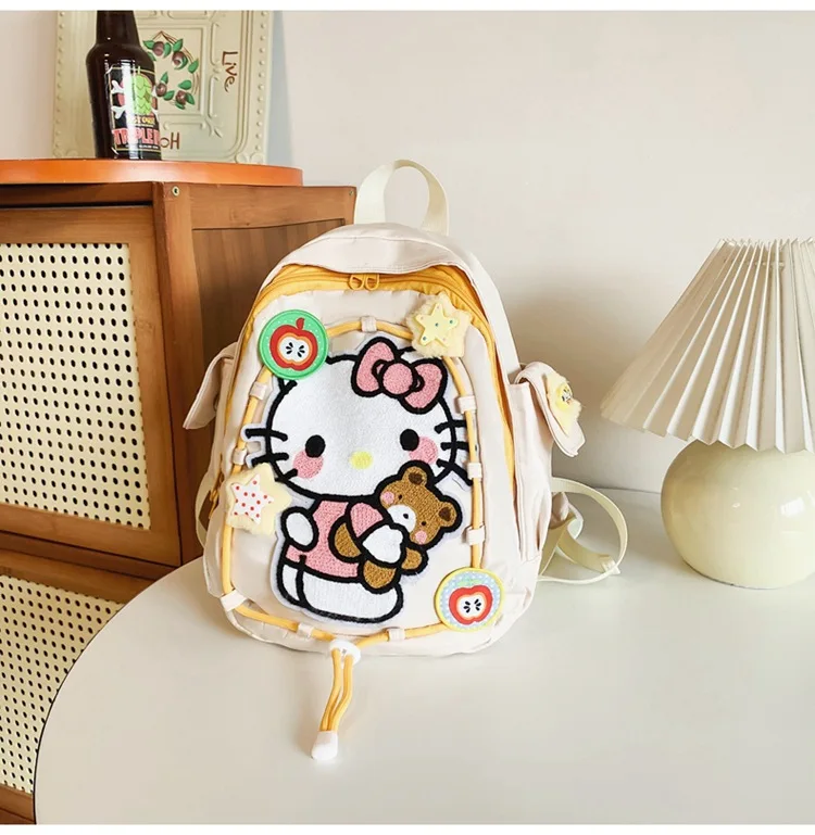 Kawaii Cartoon Hello Kitty Backpack