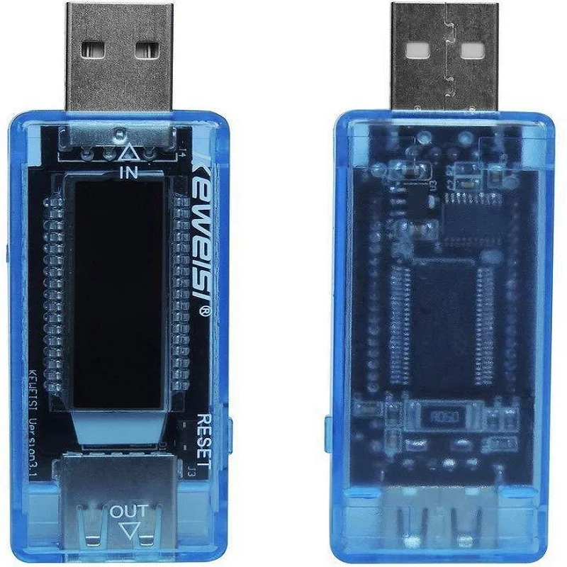 USB 충전기 용량 전류 전압 용량 테스터, 계량기 모바일 전원 감지기 배터리 테스트