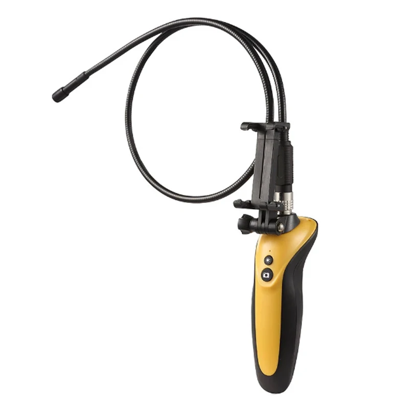 HT-669 Wifi Endoscope Wireless Borescope IP67 Tube Snake Inspection Camera 1M Ca