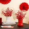 Creative Snow Boots Shape Ceramic Vase Desk Decoration Flowers Arrangement Artificial Berries Decorative Vases Modern Home Decor 1