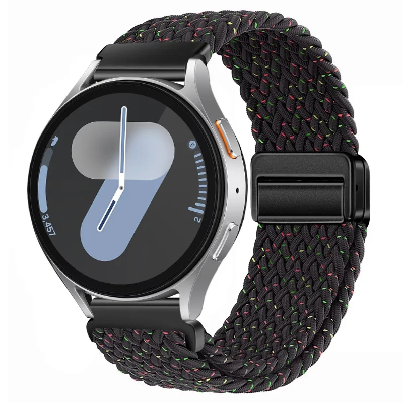Braided Nylon Magnetic Bracelet Strap - 20mm/22mm