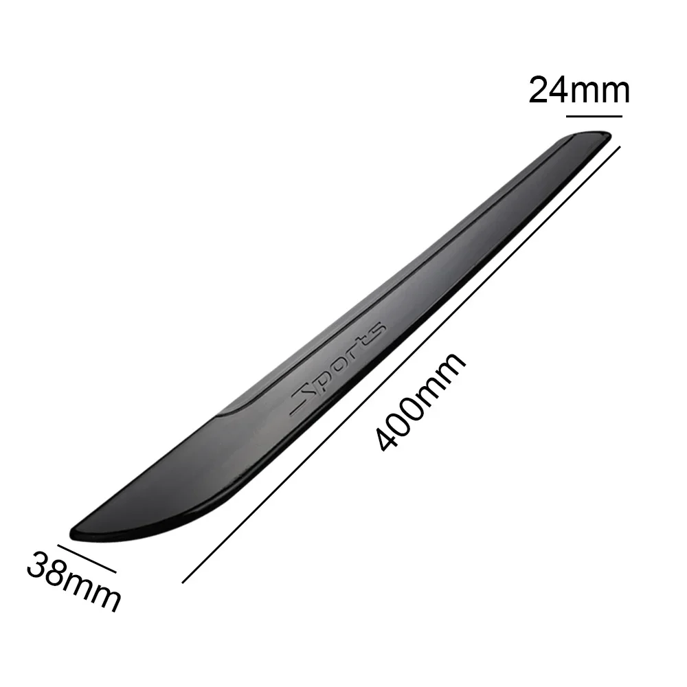 Front & Rear Bumper Corner Protector Guard - Universal Car Anti-Collision & Anti-Scratch Strip