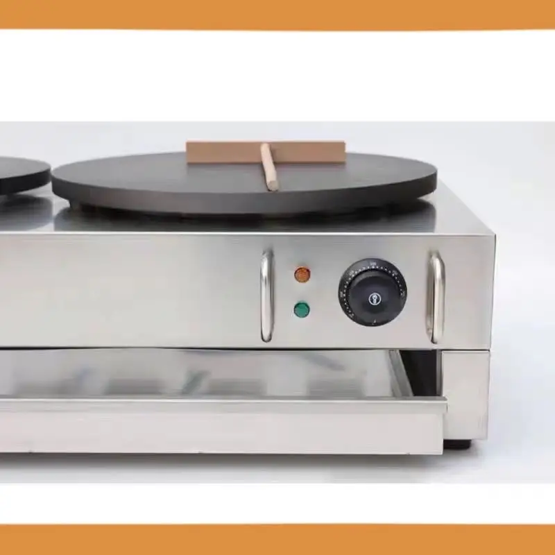 Electric Double Crepe Maker High Quality Stainless Steel Crepe Makers 5