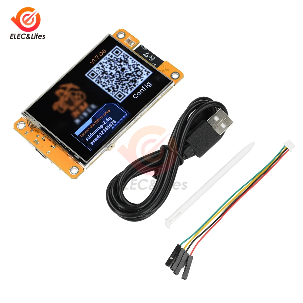 NMMiner NerdMiner CYD Hashrate 1060KH/s Lucky Miner 2.8 inch Cheap Yellow  Display Crypto Solo Lottery Bitcoin ESP32-2432S028 - AliExpress