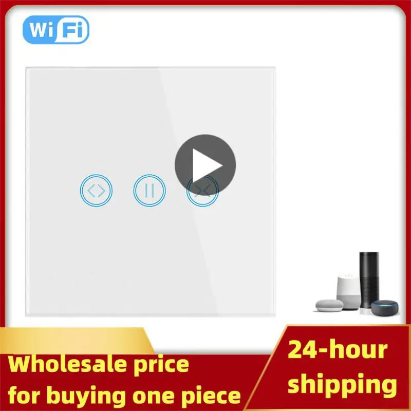 

Умный переключатель Wi-Fi Tuya для роликового затвора, электродвигатель для умного управления жизнью, работает с Alexa Echo