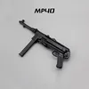 1/6 Soldier Accessories Weapon Puzzle Model MP40 HK416 AK47 Assault Rifle Gun Assembly Model Military Educational Toys 2