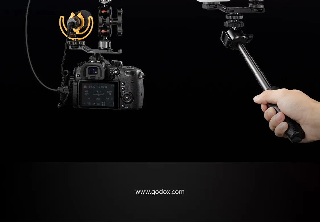 Godox VSM - H02 VSM - H03 Hot Shoe Accessories Dual Cold Shoe for Phone Camera