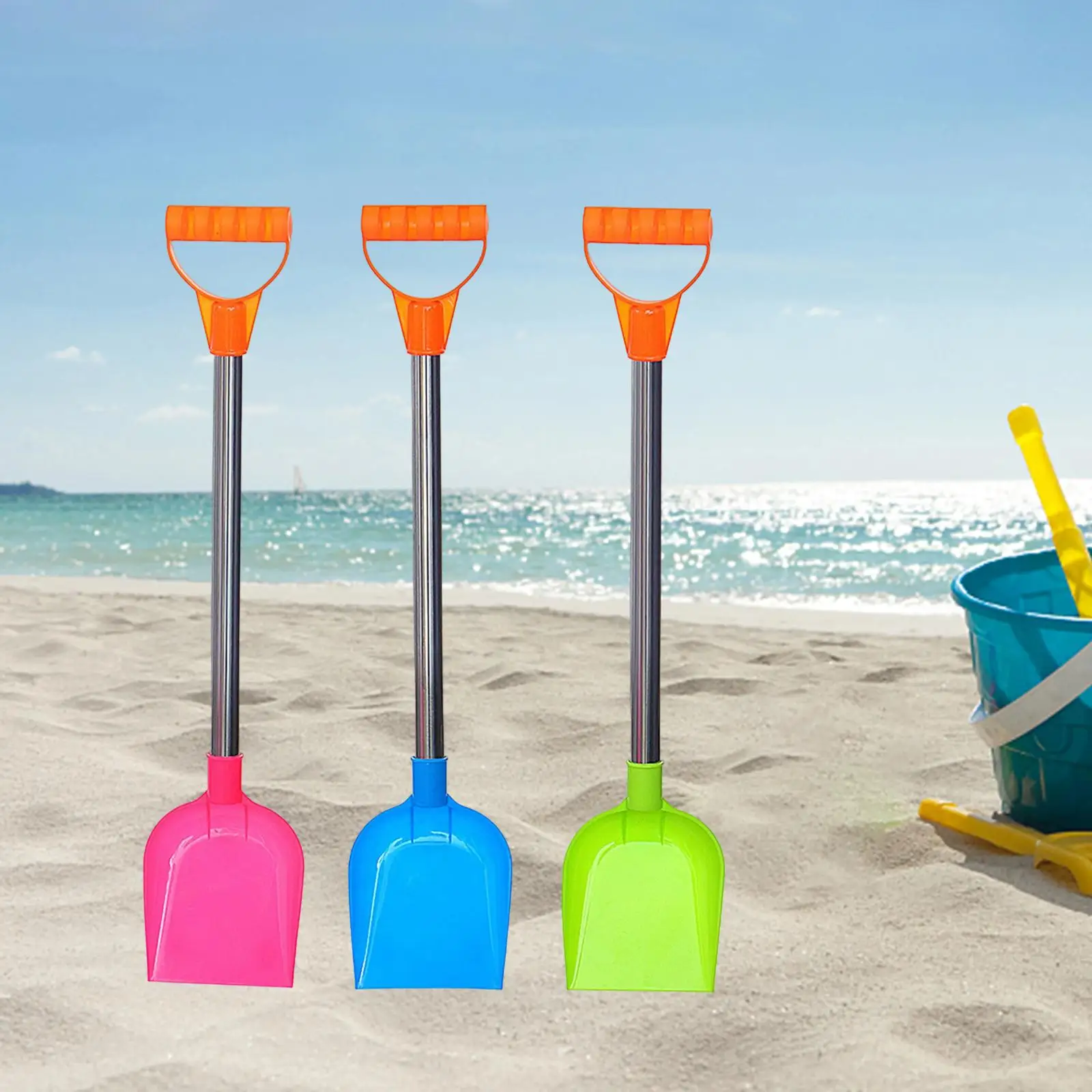3 Pieces Funny Beach Toys Portable Garden Toy Durable for Birthday Gift Sand 2