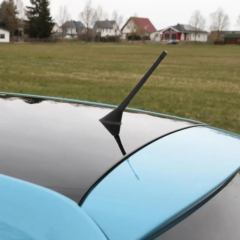 

Car Universal Antenna Whip Antenna Spiral Pattern Screw Auto Radio Antenna Car Mast Whip For Family Car Off-road Vehicle