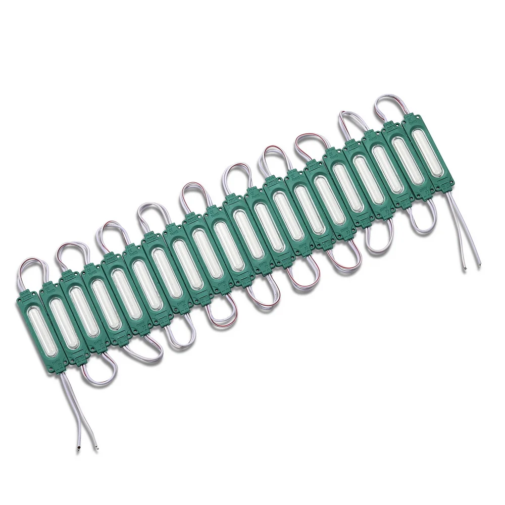 Injection with lens COB LED module waterproof LED back light backlight DC12V 2W IP68 10pcs/lot led modules for sign channel letter