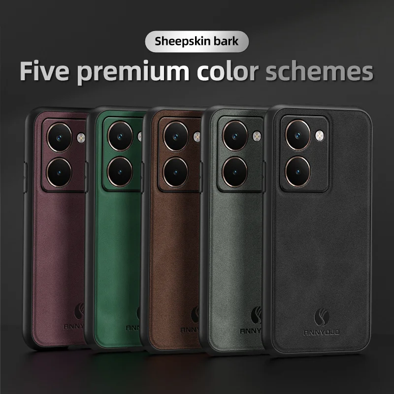 Premium PU Leather Magnetic Phone Case with Matte Finish