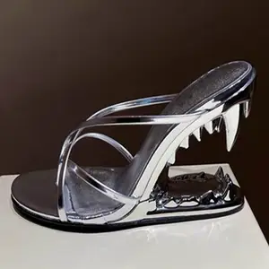 zapato tacon ancho plateado Compra zapato ancho plateado con envío gratis en AliExpress version