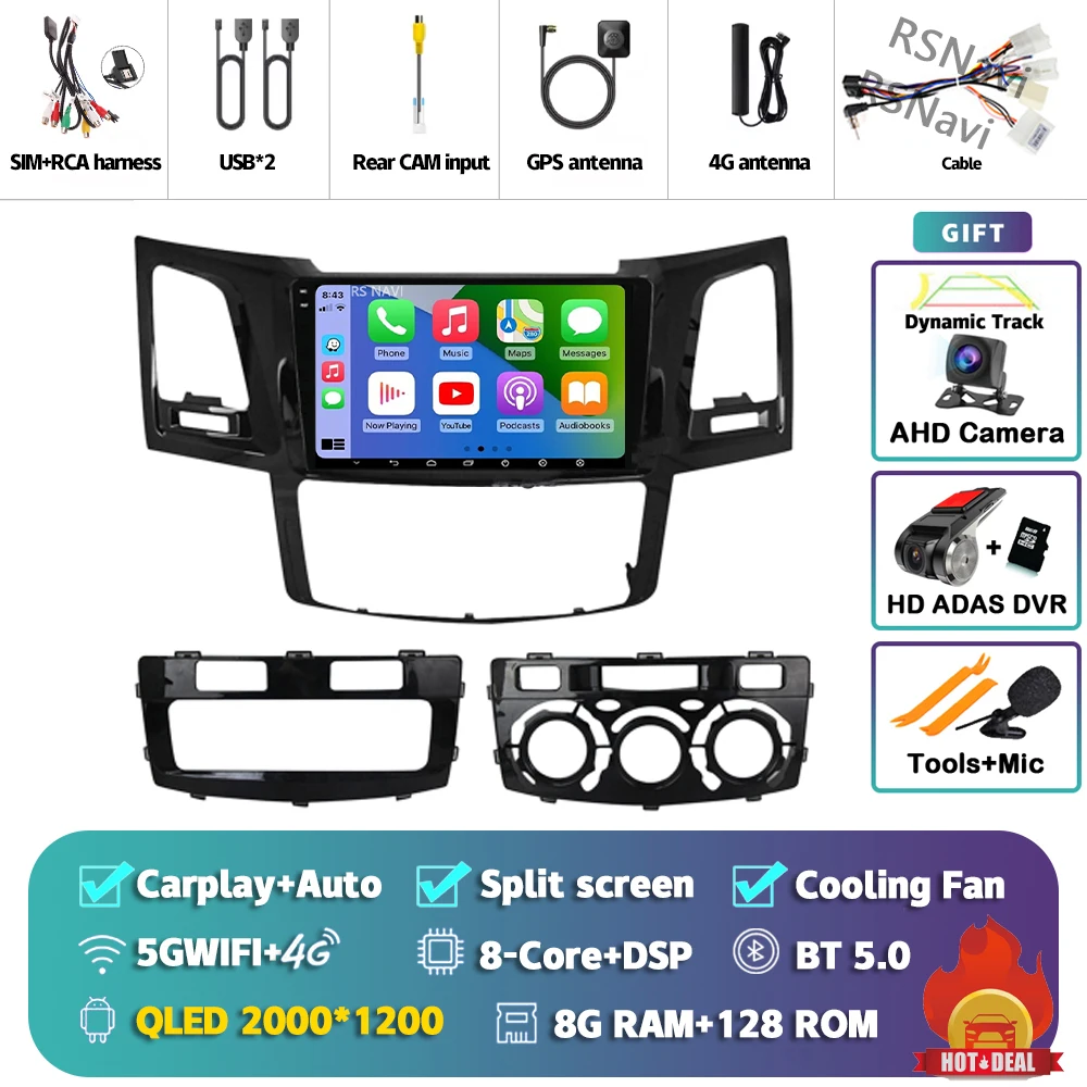 2K 8G-128G CAM DVR