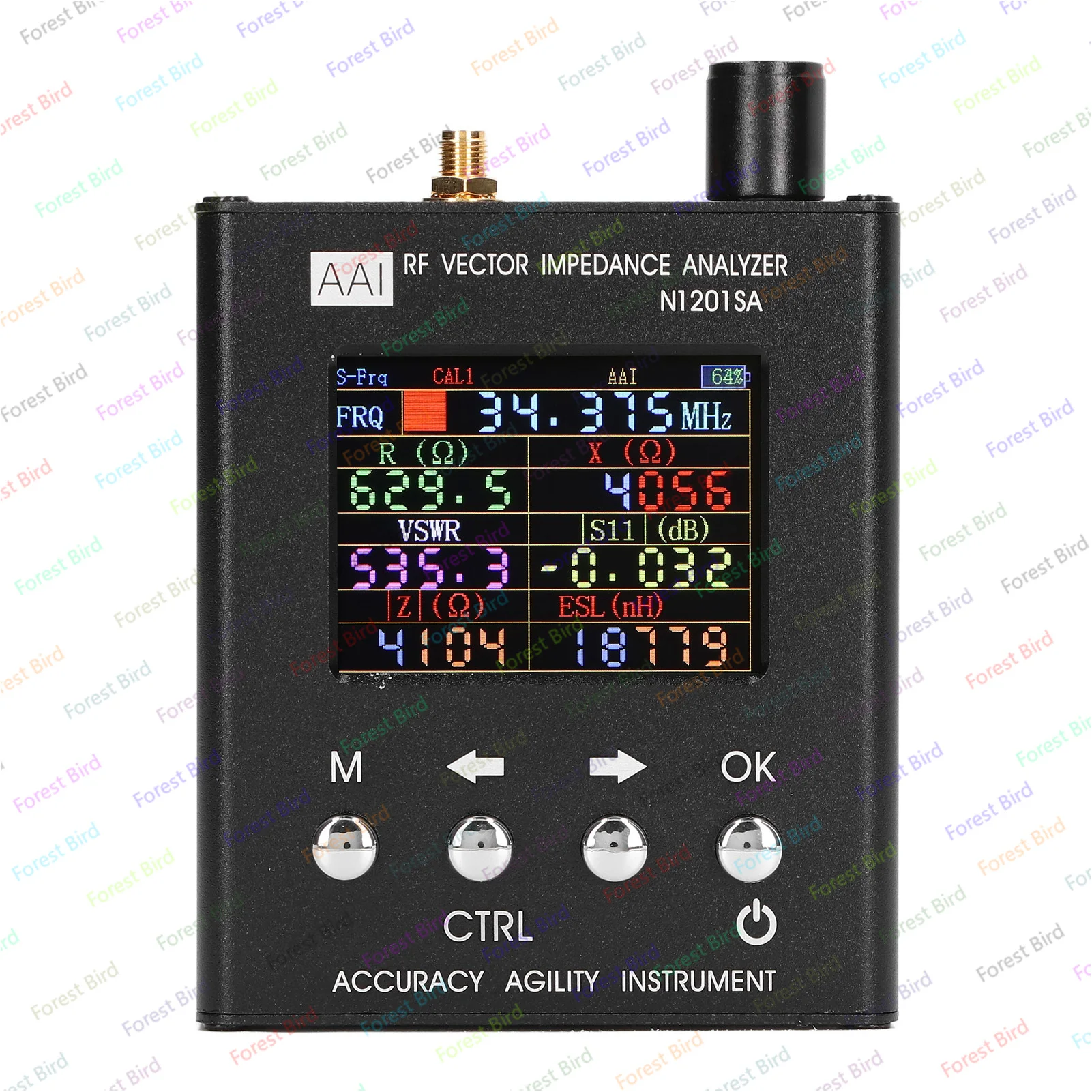 

Antenna Tester Vector Impedance Analyzer USB Charging Calibration Function for Measuring Reactance Standing