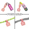 New Silicone Dog Poop Bag Holder  Pet Garbage Bag Clip Hands-free Clip Dog Cleaning Supplies Dog Poop Bag Dispenser 2