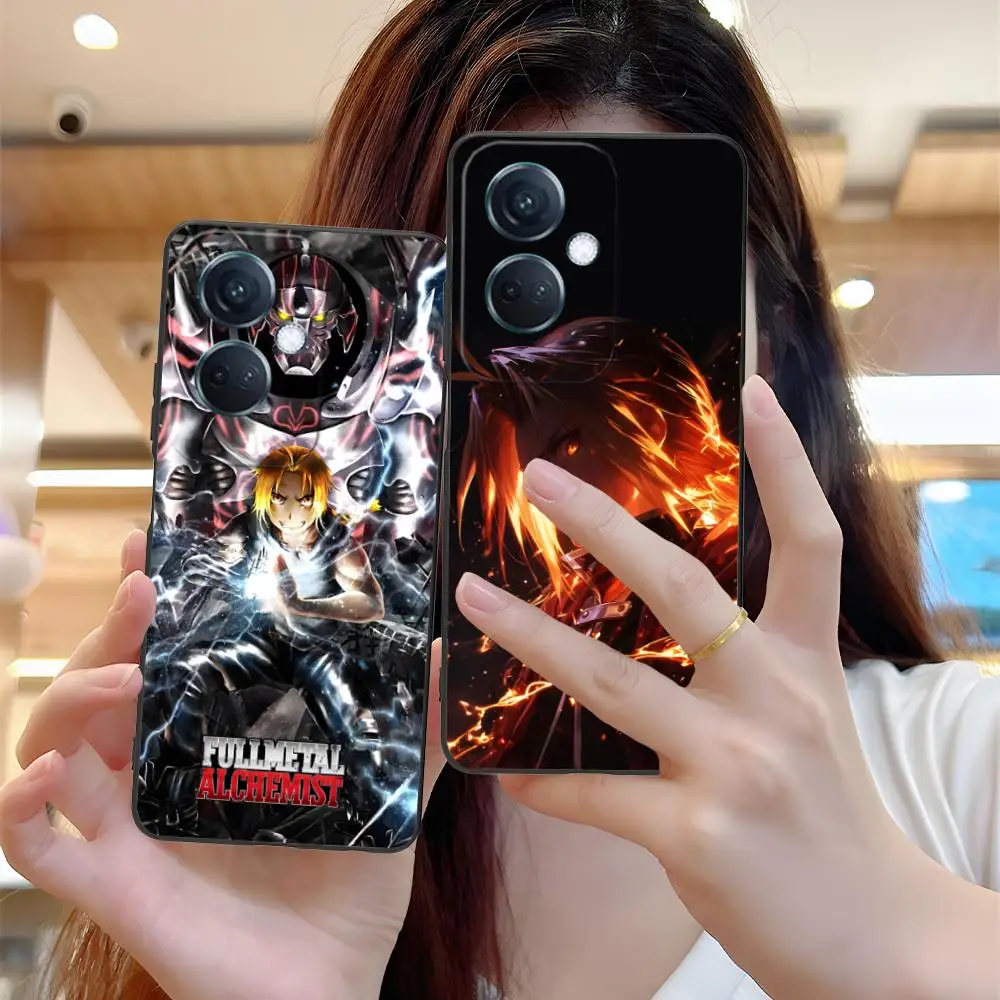 Fullmetal Edward Elric Vibrant Phone Case with Colorful Printing Design