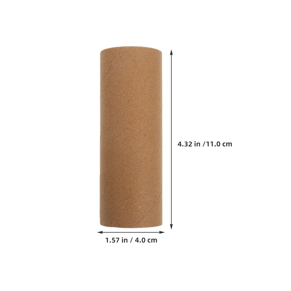 30pcs Cardboard Tubes For Craft 4.32x1.57 Inches Diy Empty Toilet Paper Rolls Craft Round Tubes For Kids School Classrooms Art