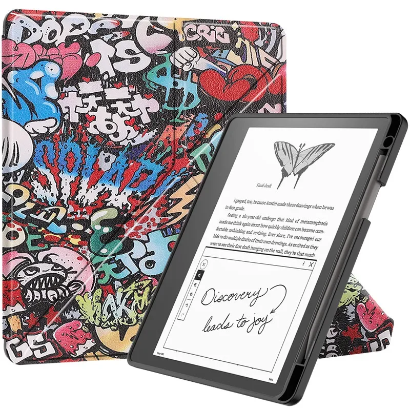 Étui Rabattable Simili Cuir Kwmobile Pour Amazon Kindle Scribe 2024 (NEUF)