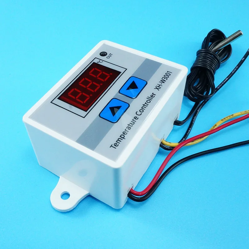 12V 120W XH-W3001 Microcomputer Digital Display Temperature Controller Intelligent Electronic Digital Display Temperature Switch