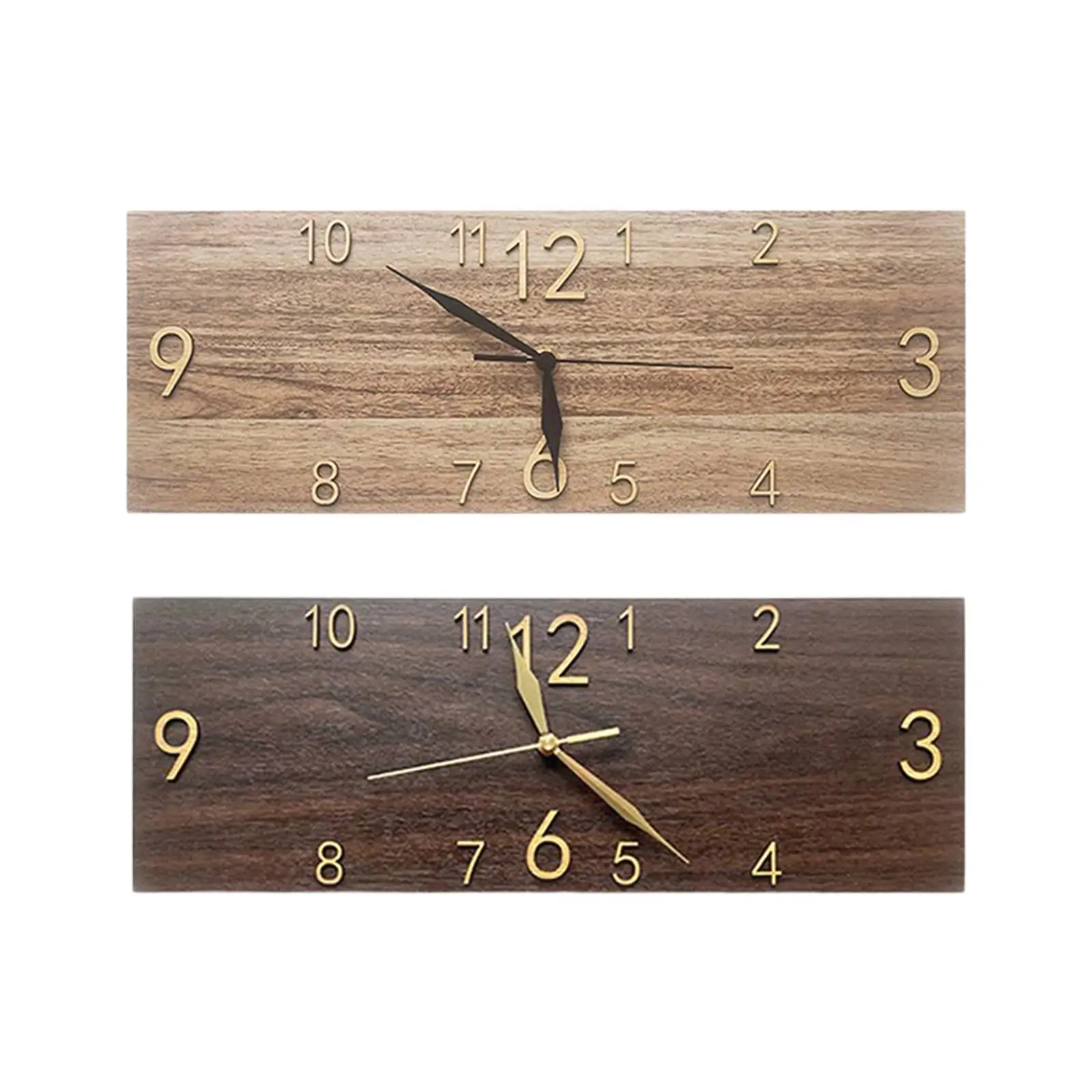 Rustic Farmhouse Wall Clock – Easy-Read Hanging Home Decor 3