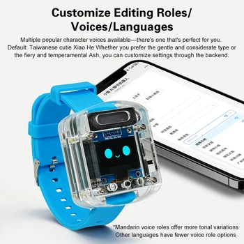 Per Xiaozhi AI Smart Voice Watch con schermo OLED Dialogo intelligente Kit fai da te ESP32S3N16R8 Scheda di sviluppo vocale