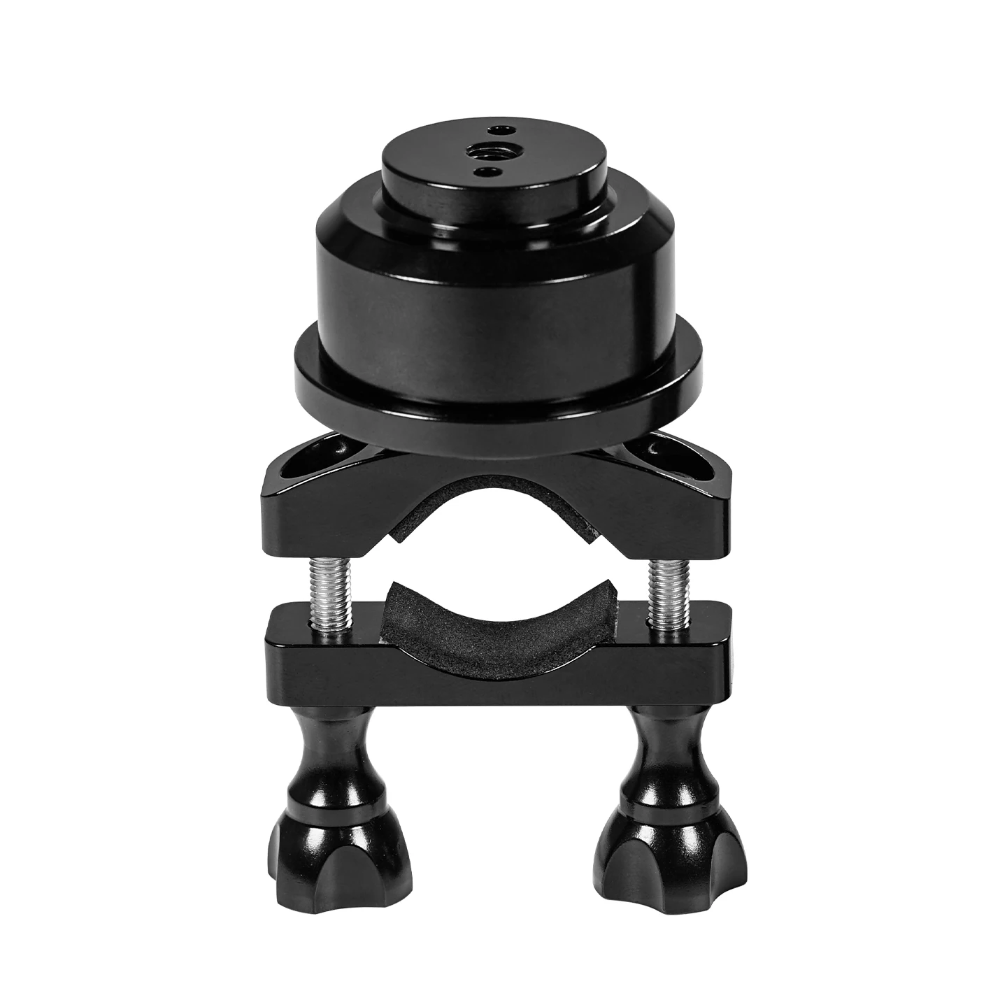 Handlebar Clamp Mount 15-35mm Tube Rod Clip 25mm Ball Head Tripod Adapter for Gopro OSMO 360 Action Motorcycle Bicycle Cyling