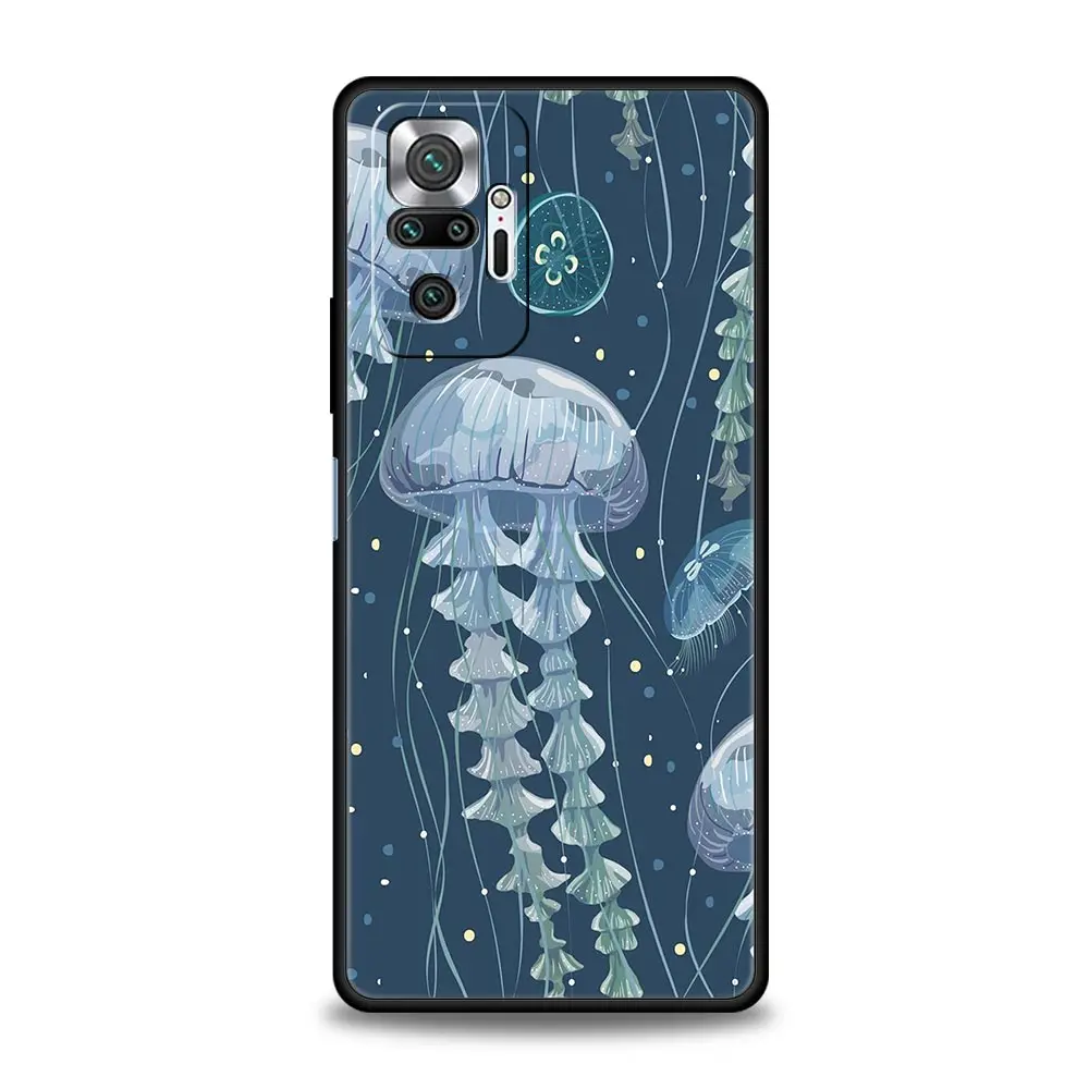Elegant Blue Wave Phone Case - Soft Protective Cover