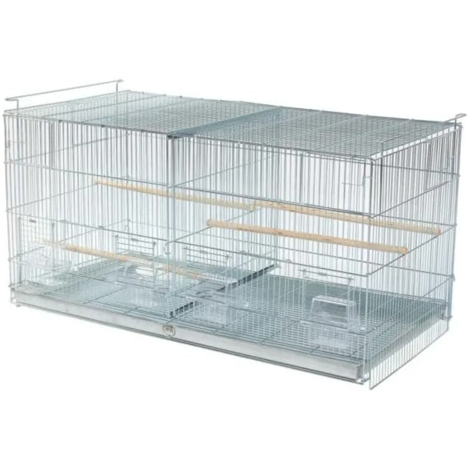 Galvanized Zinc Plated Stackable Bird Flight Cages