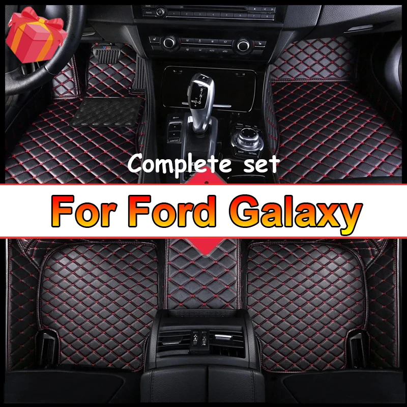 

Автомобильные коврики для Ford Galaxy Mk IV 3 2016 ~ 2019, 7-местные интерьерные части автомобиля, водонепроницаемый напольный коврик, автомобильный коврик, автомобильные аксессуары