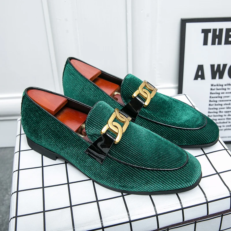 Evening Gown Emerald Green Formal Shoes Fashion Green Men Loafer Shoes: The  Ultimate Guide To Comfort, Style, And Fit For Large Sizes