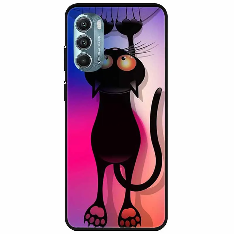 Silicone Luxury Cartoon TPU Bumper Phone Case with Dog Design