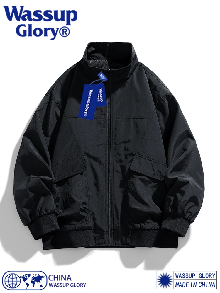 

WASSUP GLORY Spring And Autumn American Loose Workwear