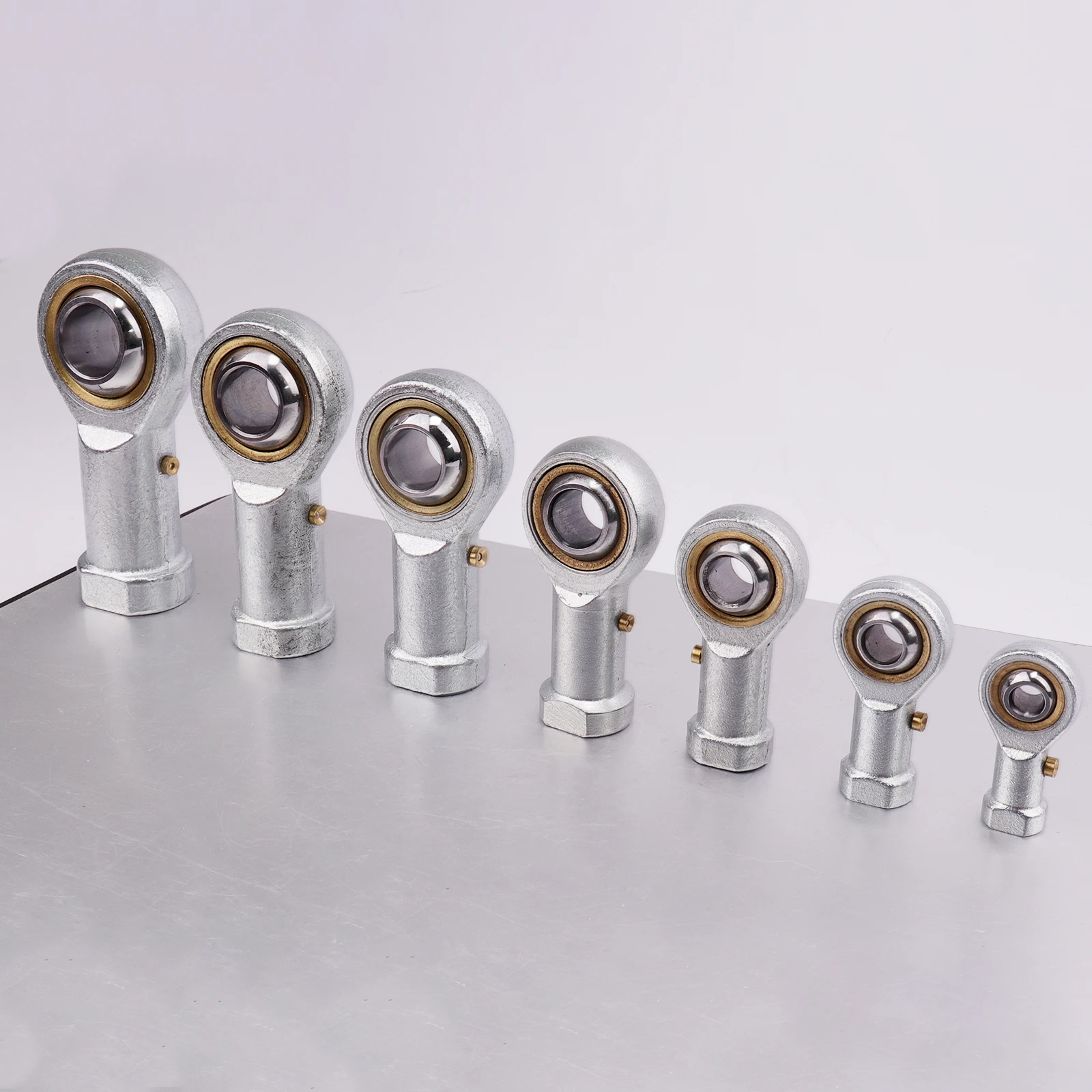 1PCS PHS M6 M8 M10 M12 M14 M16 M18 Metric Fish Eye Rod Ends Bearing Female Thread Ball Joint Right Hand