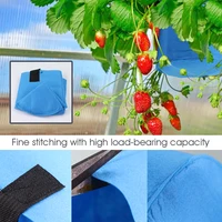 1/2/3/5/7/10/12/15/17/20 Gallon Garden Grow Bags Flower Vegetable Aeration Planting Pot Container Planter Pouch With Handles 4