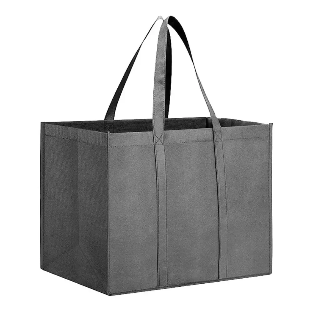 Eco-Friendly Large Foldable Reusable Tote Bag with Long Handles