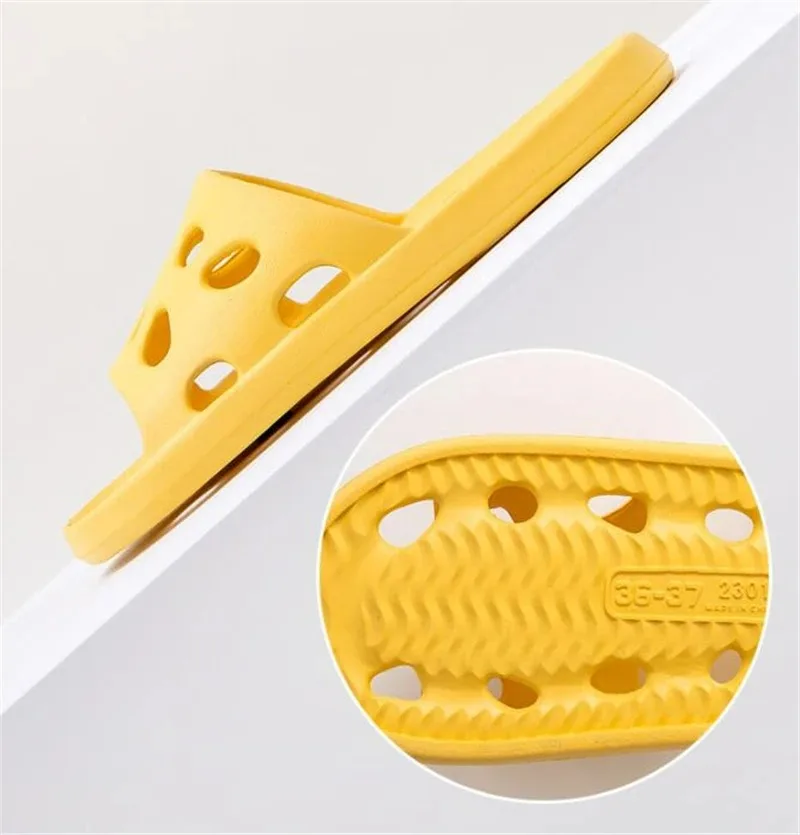 Summer Leaky Slippers Bathroom Bathing Confortable Men Women Couple Home Indoor Non-slip EVA Sandals Slippers Beach Slippers 6