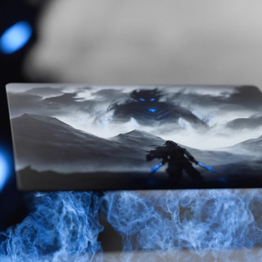 マウス・トラックボール Tekkusai Phantom Glass Mousepad Tekkusai