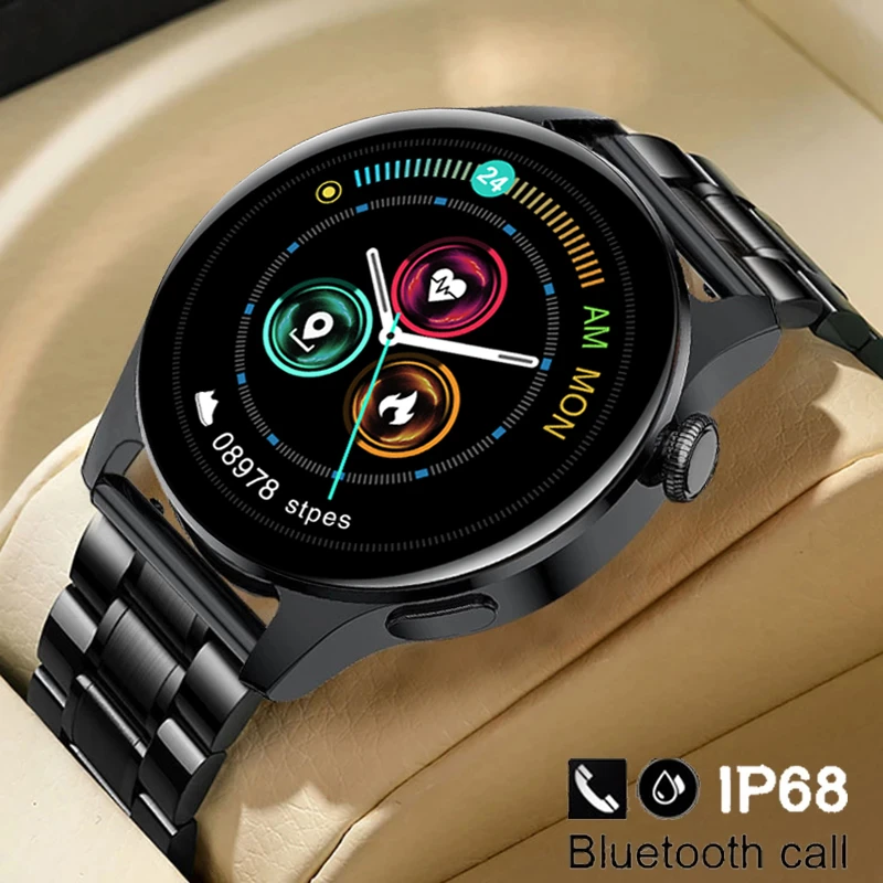 2022 New Smart watch Men Full touch Screen Sports fitness watch Bluetooth is Suitable For Android ios Bluetooth Call Smart watch