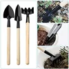 Succulent Plants Tools Mini Garden Hand Tools Transplanting Outdoor Bonsai Gardening Tools Set Succulent Miniature Planting Tool 4