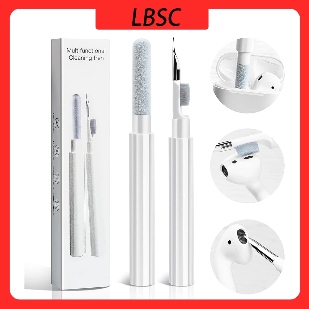 LBSC Bluetooth-совместимый инструмент для чистки наушников для Airpods Pro 3 2 1 прочный зеркальный очиститель Чистящая щетка ручка инструменты 1 шт.