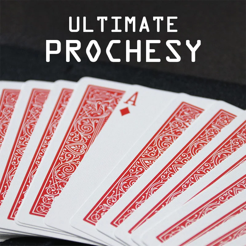 

Ultimate Prophesy Magic Tricks Close up Street Illusions Gimmicks Magicians Mentalism Props No Force Cards Prediction Magia