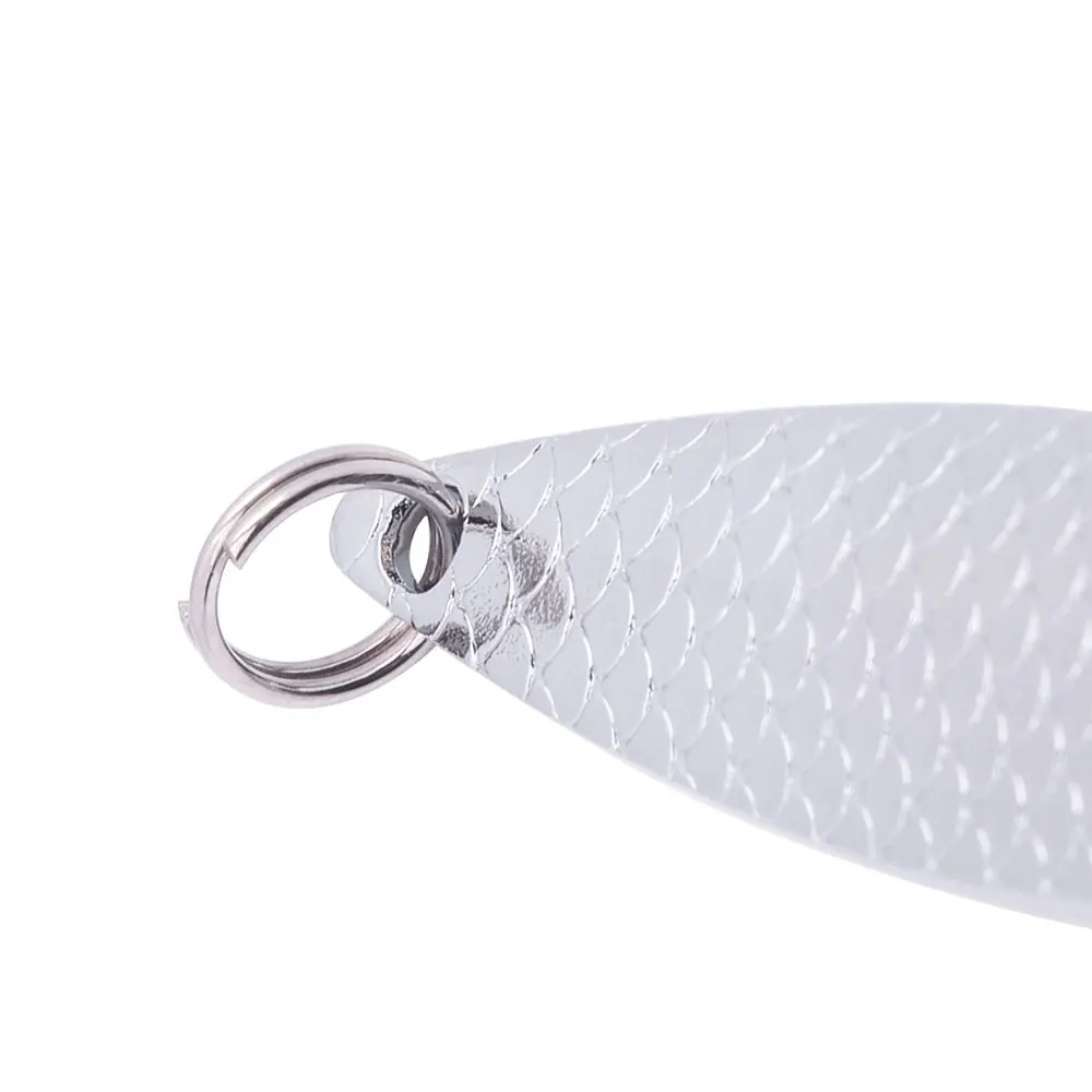 Fishing Lure Carp Fishing Bait 1pcs Fishing Spoon 7g 10g 28g 50g Metal Spoons Lure Hard Bait Spinner Fishing Lure Sequins Artificial Bait with Treble Hook