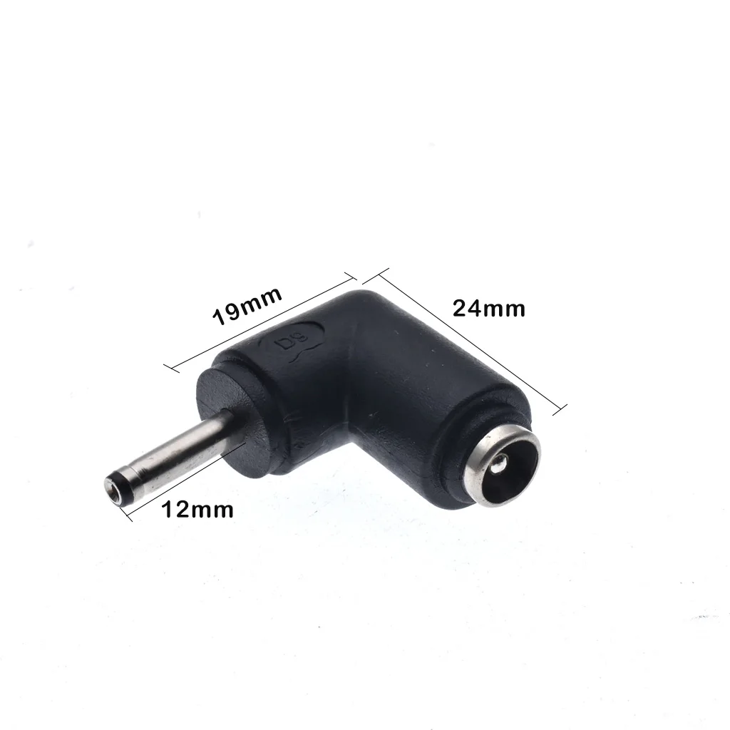 90 Gradi Dc Power 3.0X1.1Mm Maschio A 5.5X2.1Mm Femmina Per Huawei S7 Acer W700 S3 S5 P3 Samsung Superbook Adapter Plug