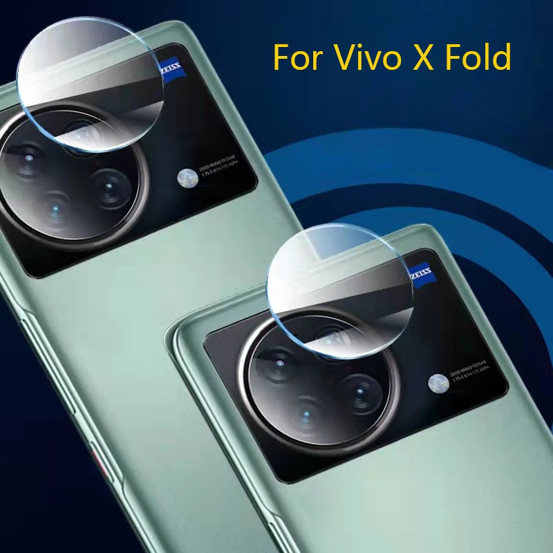 Защитная пленка для объектива камеры Vivo x Fold закаленное стекло прозрачная 3D