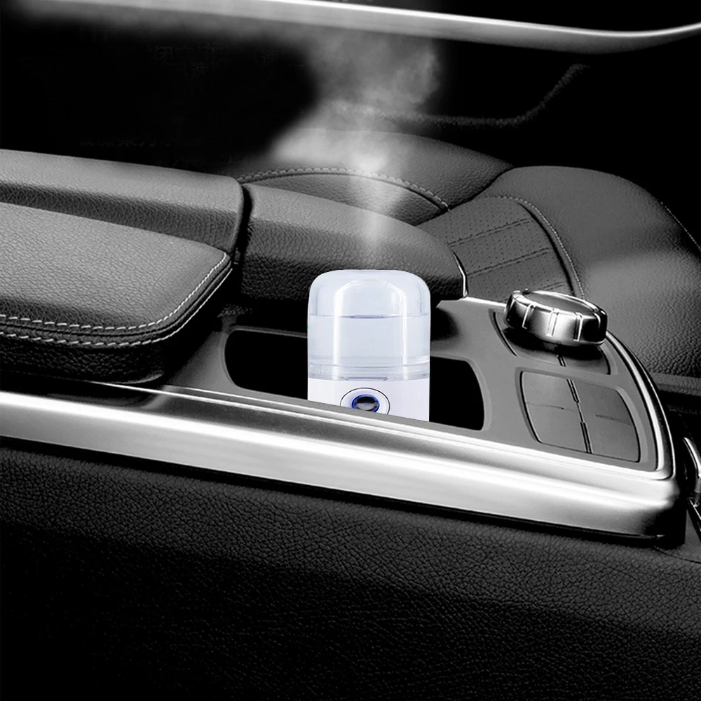 Mini Car Air Humidifier Steam Air Purifier Aroma Diffuser Essential Oil Aromatherapy Diffuser Mist Maker Sprayer For Car Home