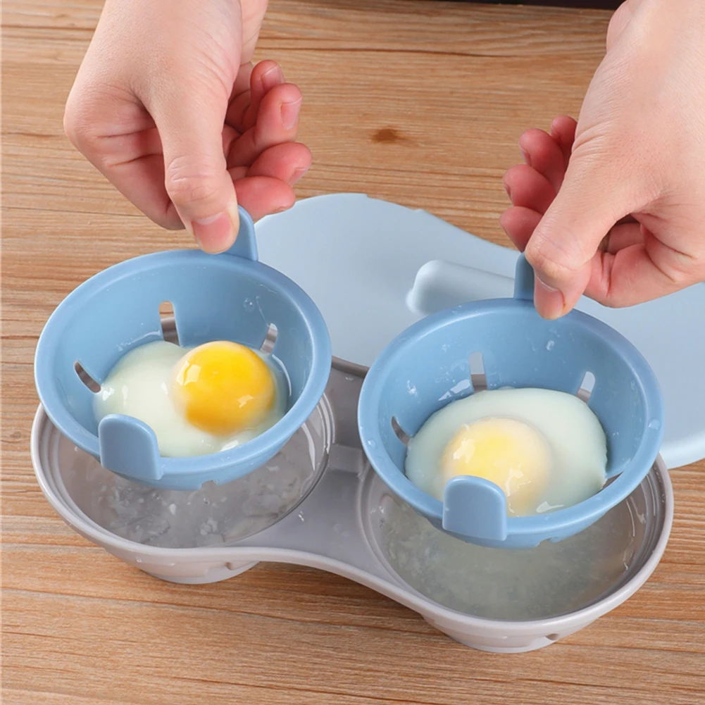 Mini Double Egg Cooker, Microwave Eggs Poacher, Creative Tableware  Microwave Egg Steamer, Double Layer Egg Steaming Bowl With Lid, Kitchen  Gadgets Cookware, Kitchenware, Kitchen Accessories Kitchen Stuff - Temu