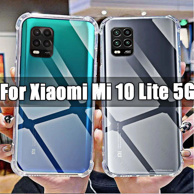  Funda para Xiaomi Mi 10T Lite 5G, funda protectora anticaídas y  absorción de golpes para Xiaomi Mi 10i 5G M2007J17I / Redmi Note 9 Pro 5G  M2007J17C / Mi 10T Lite