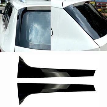 Per Skoda Kodiaq 16-20 Auto Lunotto Posteriore Spoiler Laterale ABS Spoiler Canard Ala Splitter Striscia Parabrezza Posteriore Auto Gloss Nero